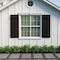 Ekena Millwork Rustic Three Board Spaced Board-n-Batten Rough Sawn Faux Wood Shutters, 17 1/2W x 30H, PR SHUBSS17X30RSPR - alternate 19